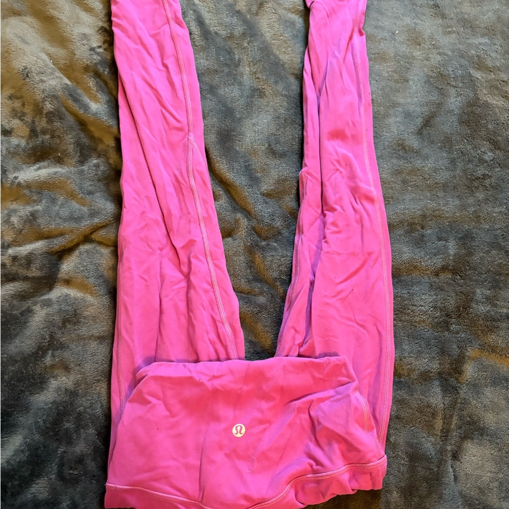 Lululemon Athletica Bright Pink Leggings